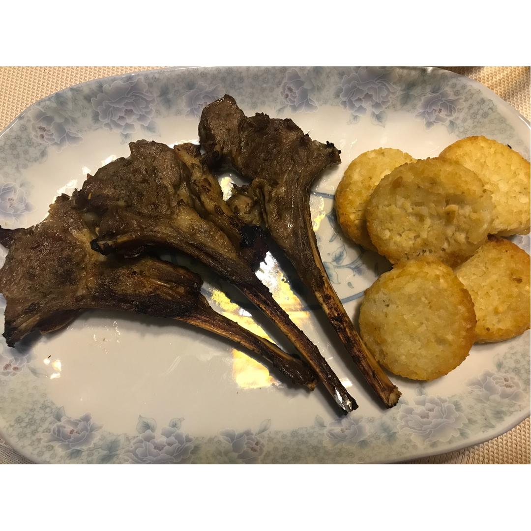 烤箱烤羊排（最简单版）