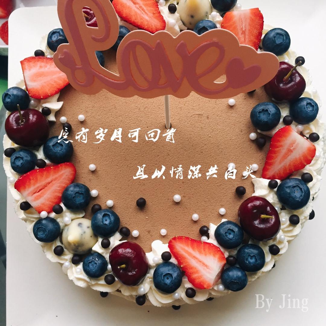 卡布奇诺蛋糕Cappuccino-咖啡白巧克力慕斯配巧克力甘纳许<熊谷裕子>