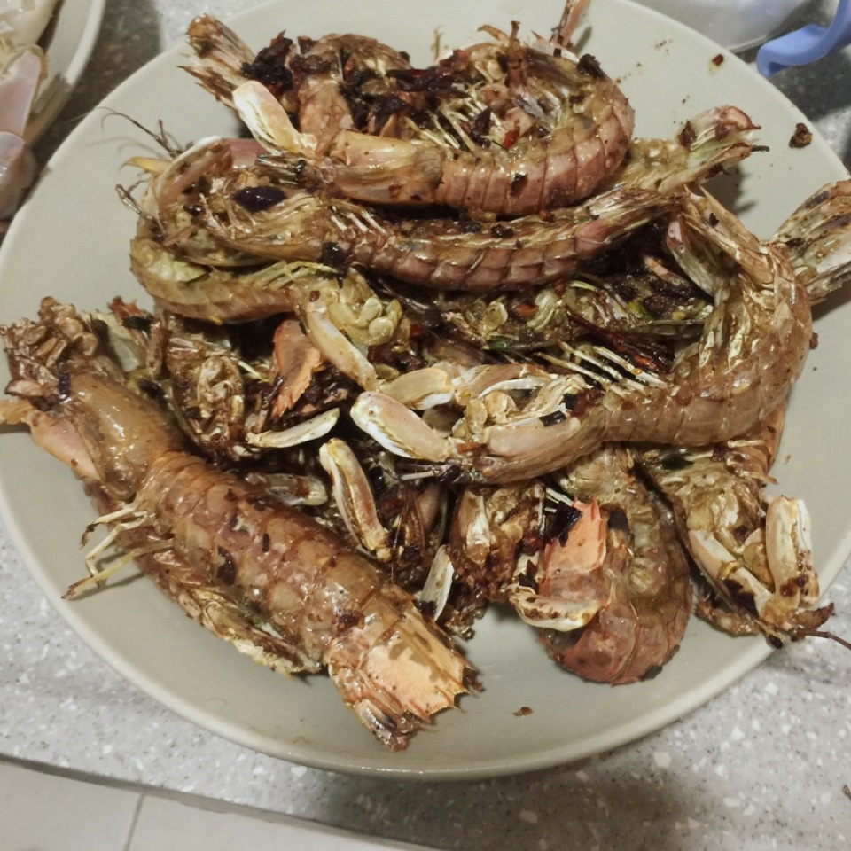 椒盐濑尿虾