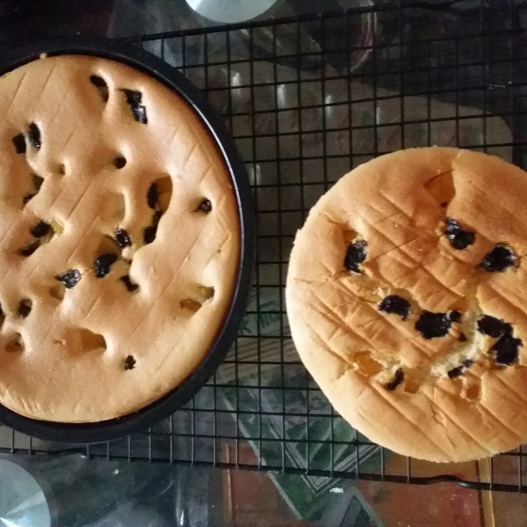 6寸原味戚风蛋糕