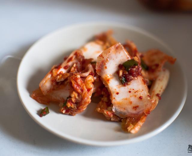 史上最简单韩式辣白菜－Kimchi的做法