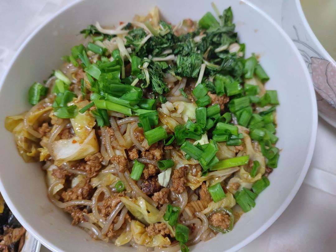 蚂蚁上树(烂肉粉条）