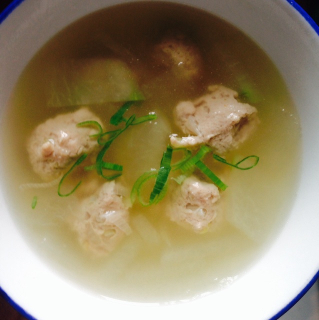 夏至冬瓜肉丸汤