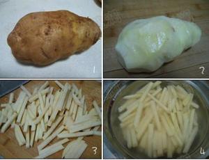 炸薯条的做法 步骤1
