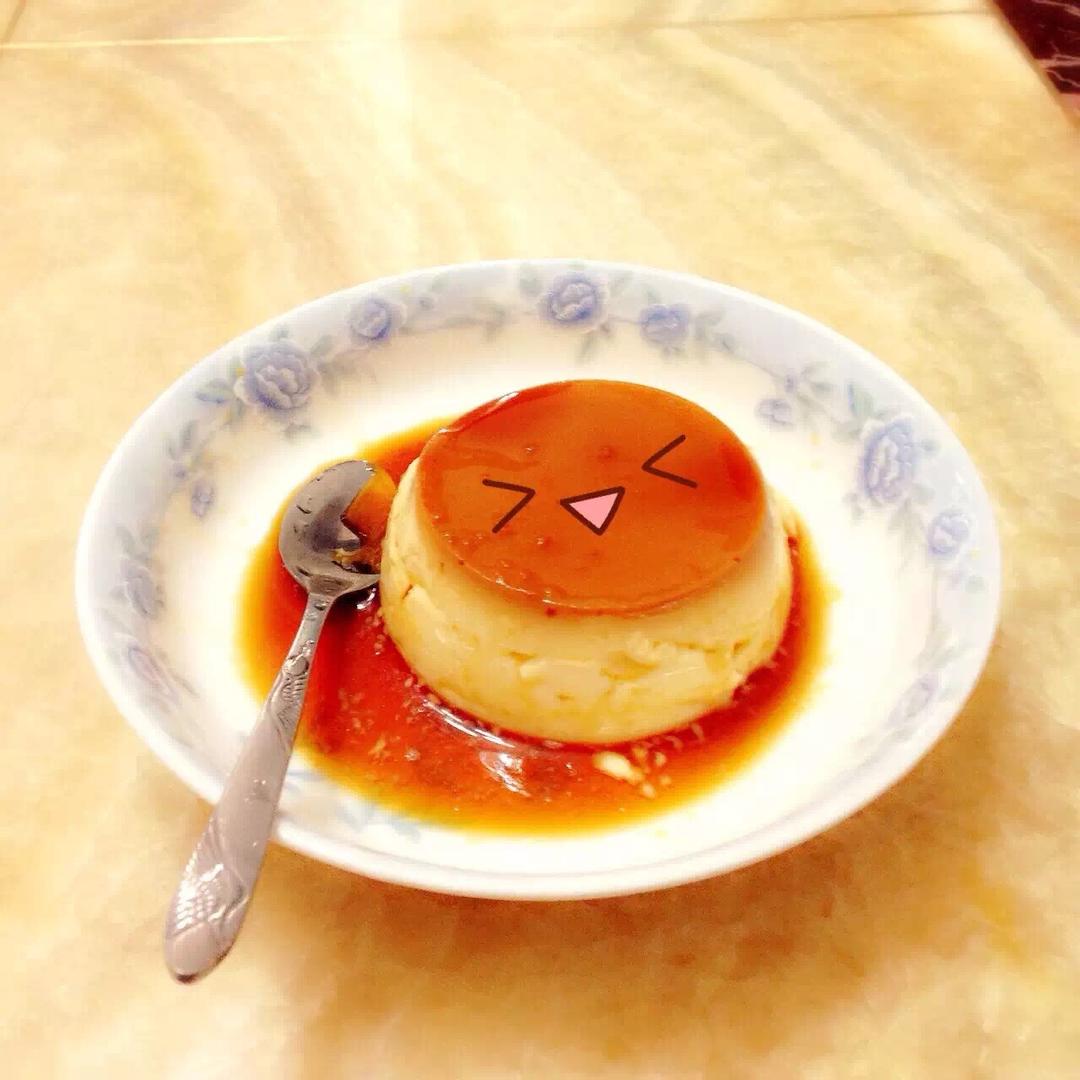 超简易滑又弹的鸡蛋布丁Custard Pudding(详细教程)