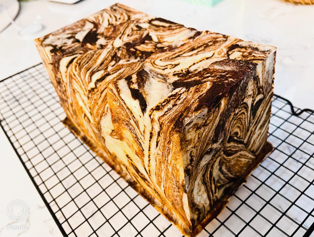 🍫浓郁巧克力吐司🍫
—复刻版爸爸糖吐司面包