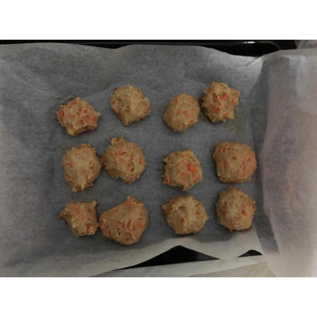 狗狗奖励零食---胡萝卜肉球