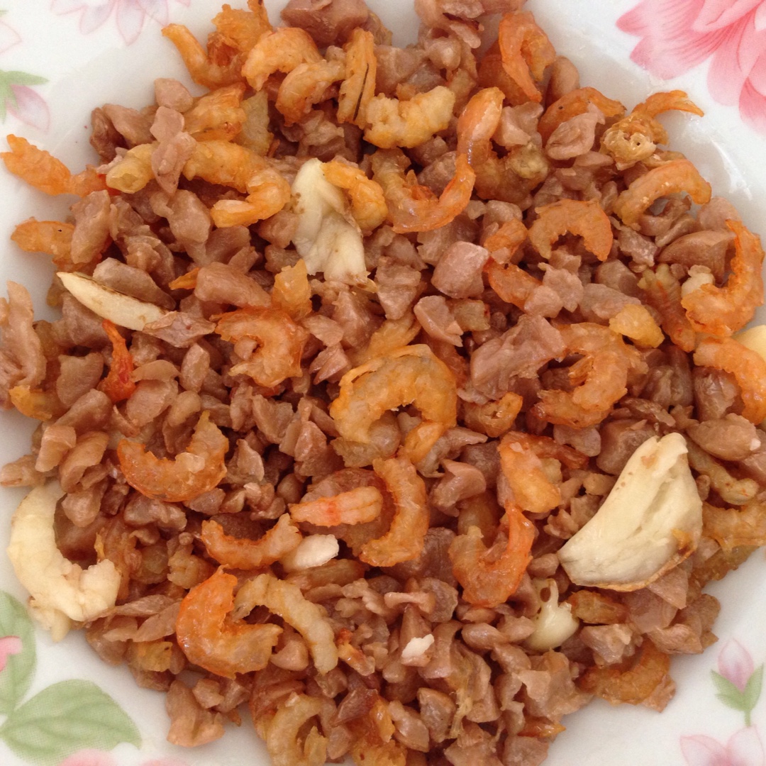 瀚岚做的虾仁菜脯