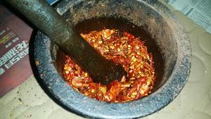 传统辣椒油做法的做法 步骤4