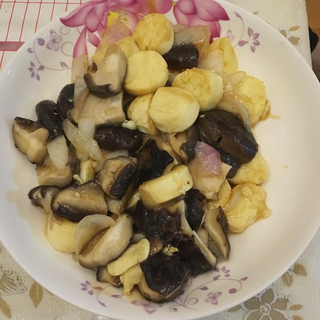 香菇鸡蛋豆腐