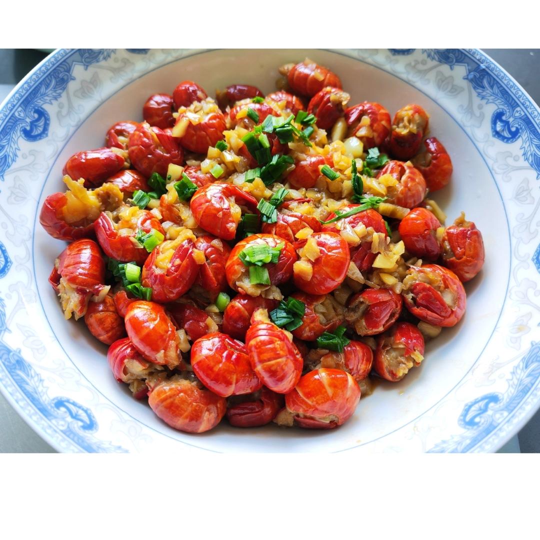 爆炒龙虾尾