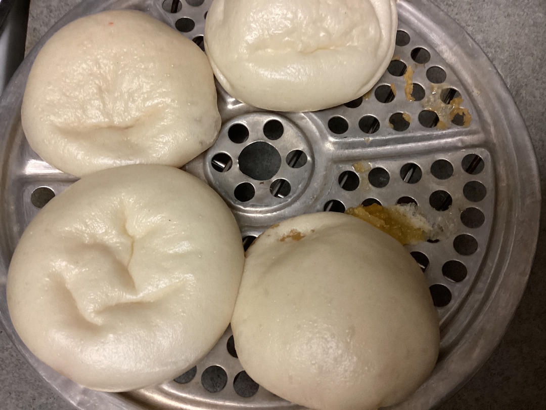 爆浆奶皇流沙包，广式茶楼配方