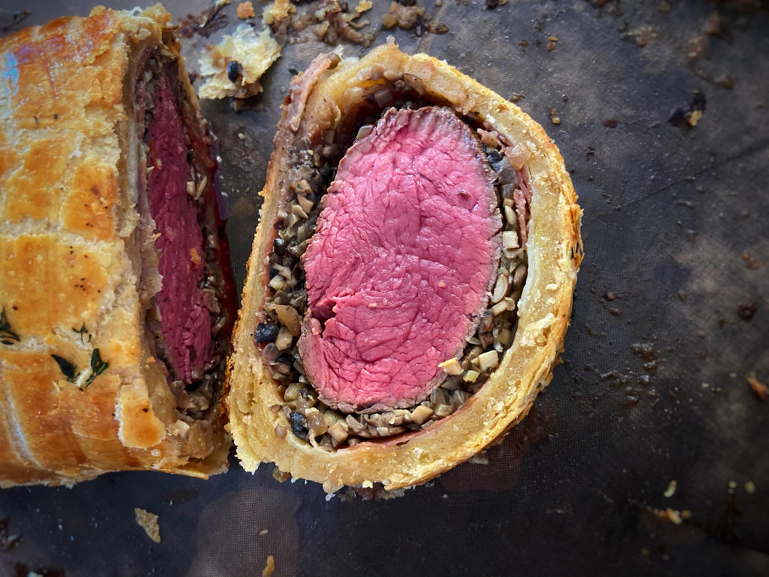 乔伊斯的马甲做的惠灵顿牛排 beef wellington