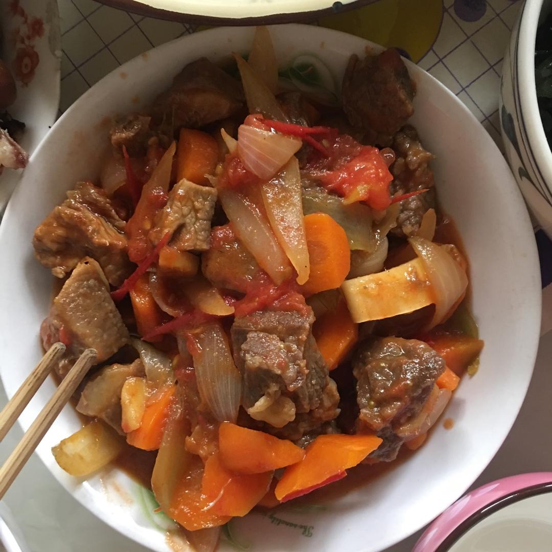 牛肉炖番茄