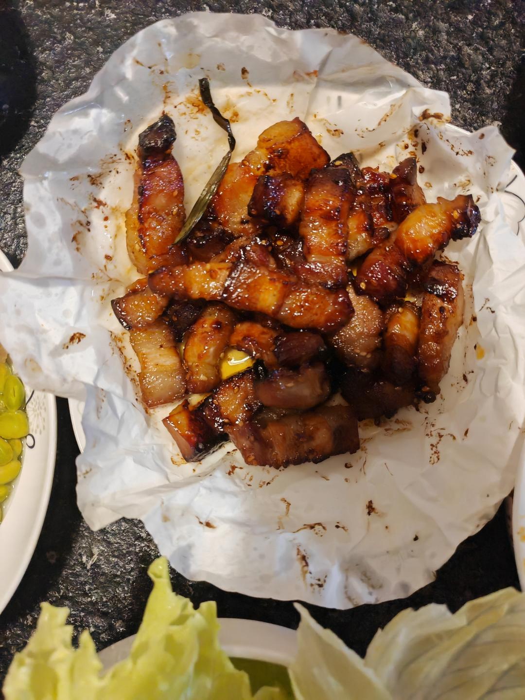 韩式烤五花肉（超简单空气炸锅版）
