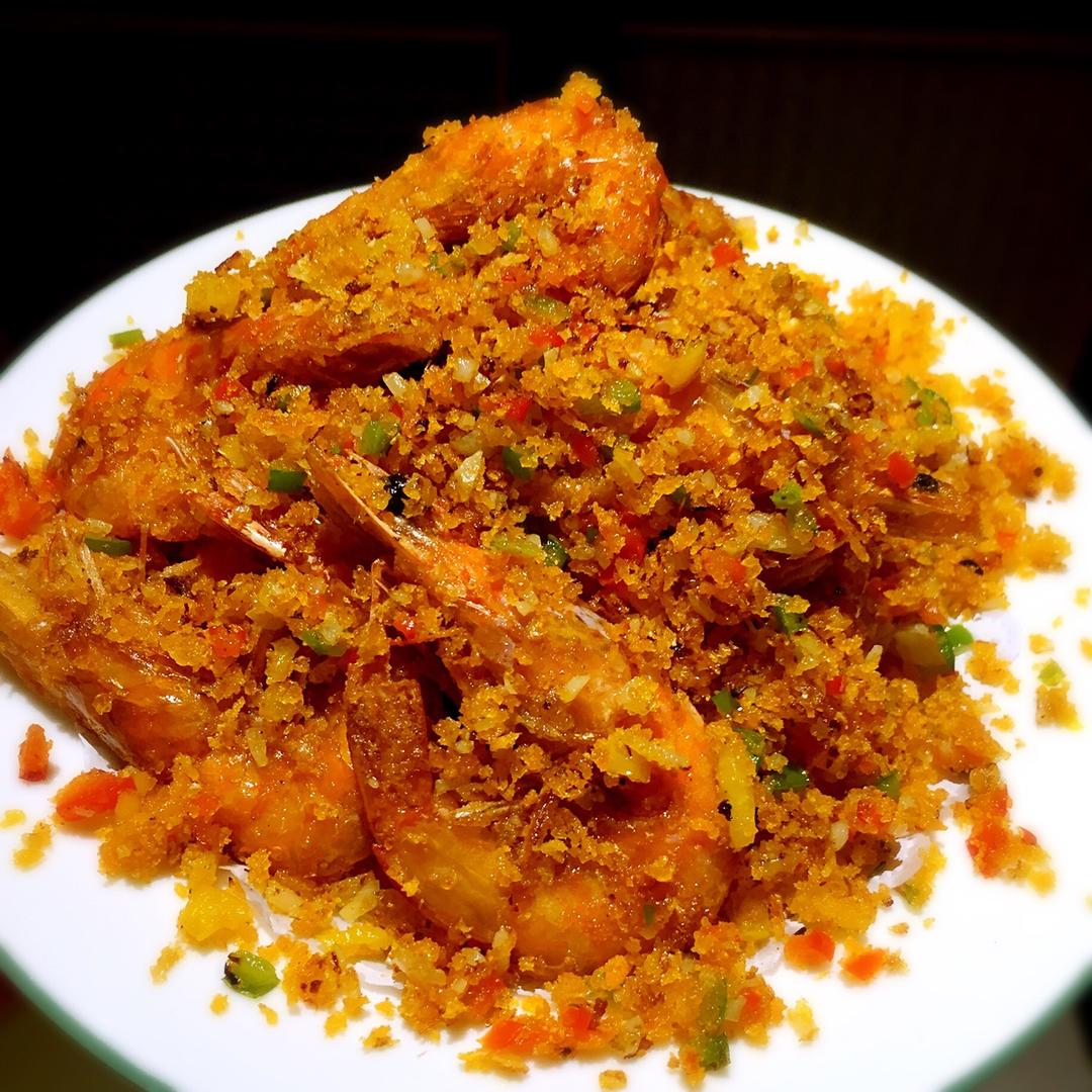 tianbao做的避风塘炒虾