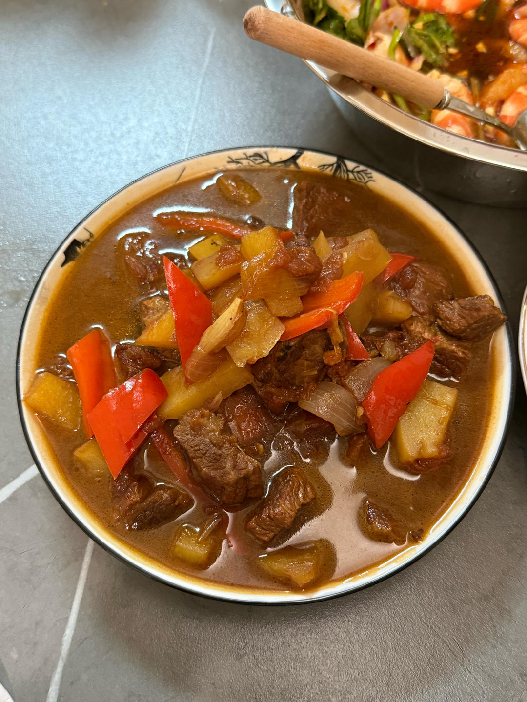 番茄炖牛腩