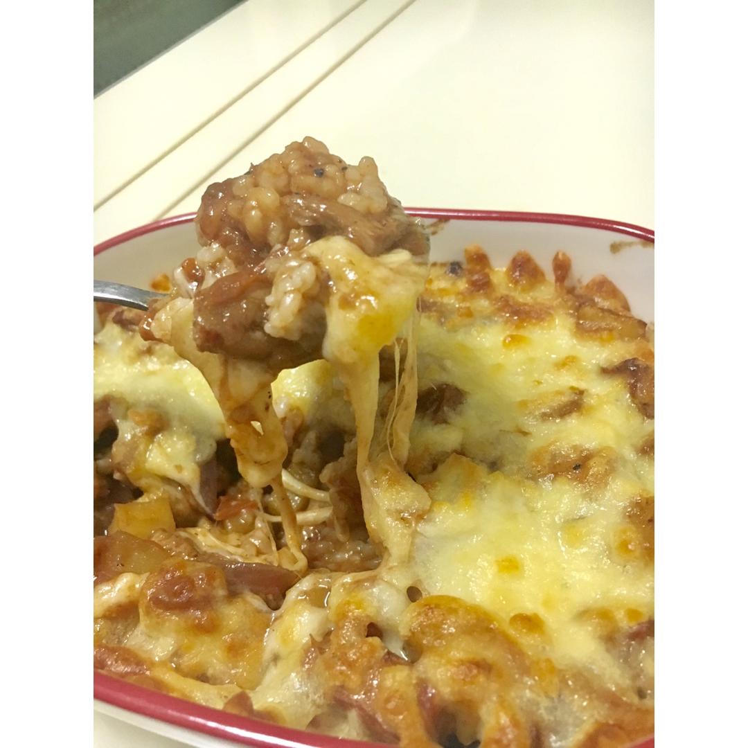 番茄鸡肉浓情焗饭【两人份】