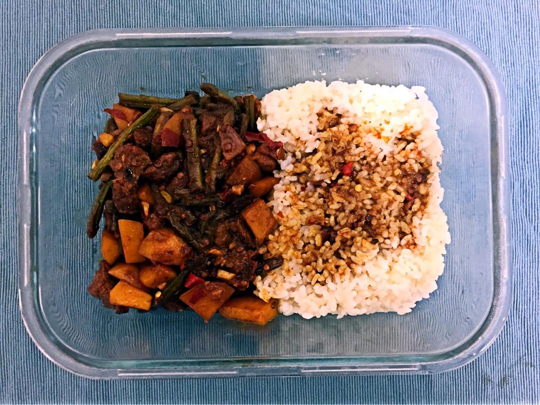 土豆炖豆角