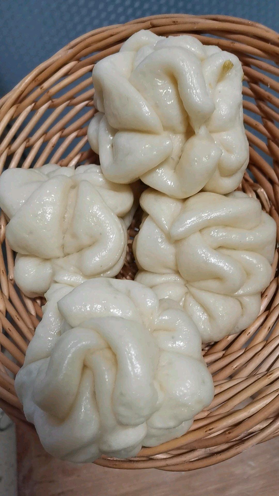 美丽的花卷 造型馒头 一次醒发 快手面食 附细节视频详解