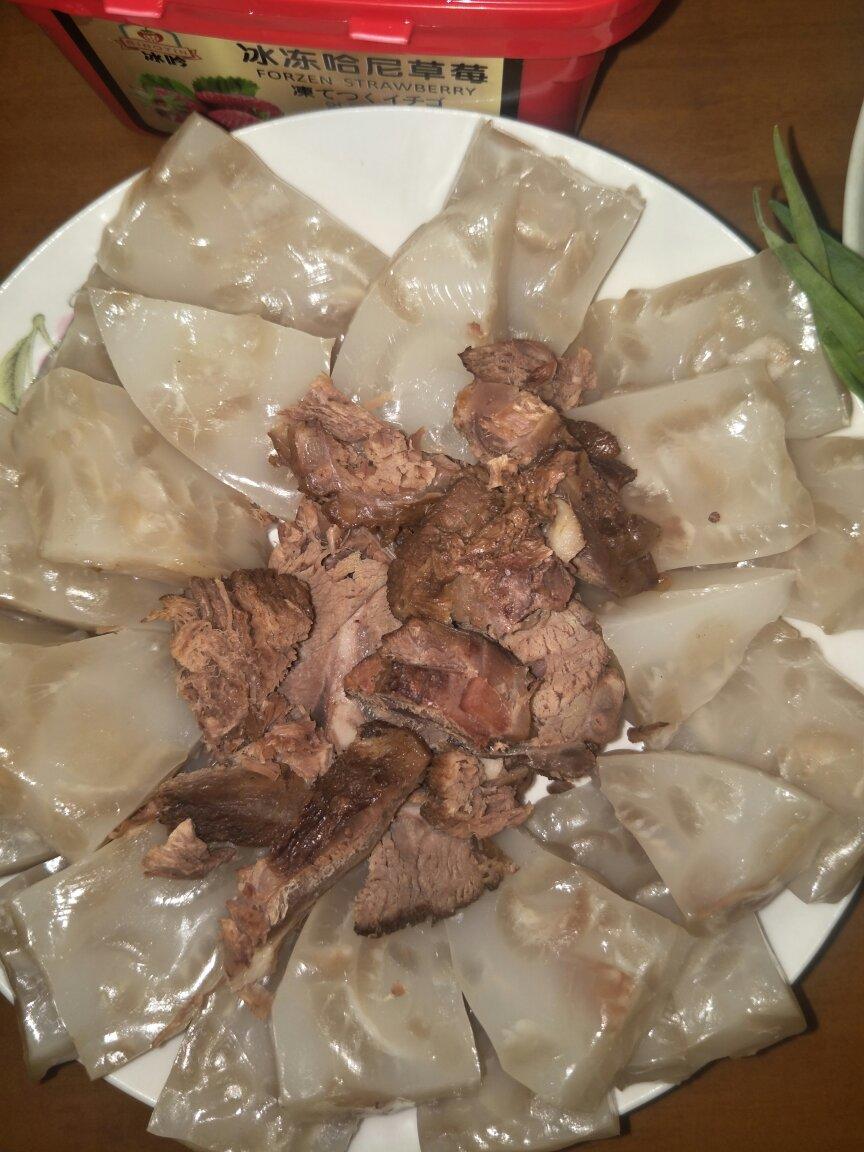 吃真正的胶原蛋白：水晶皮冻