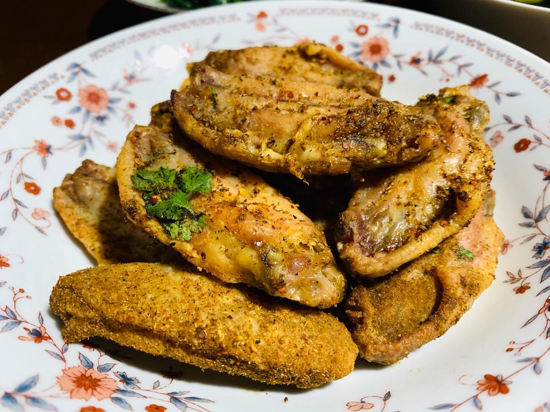 烤箱“炸”脆皮鸡翅