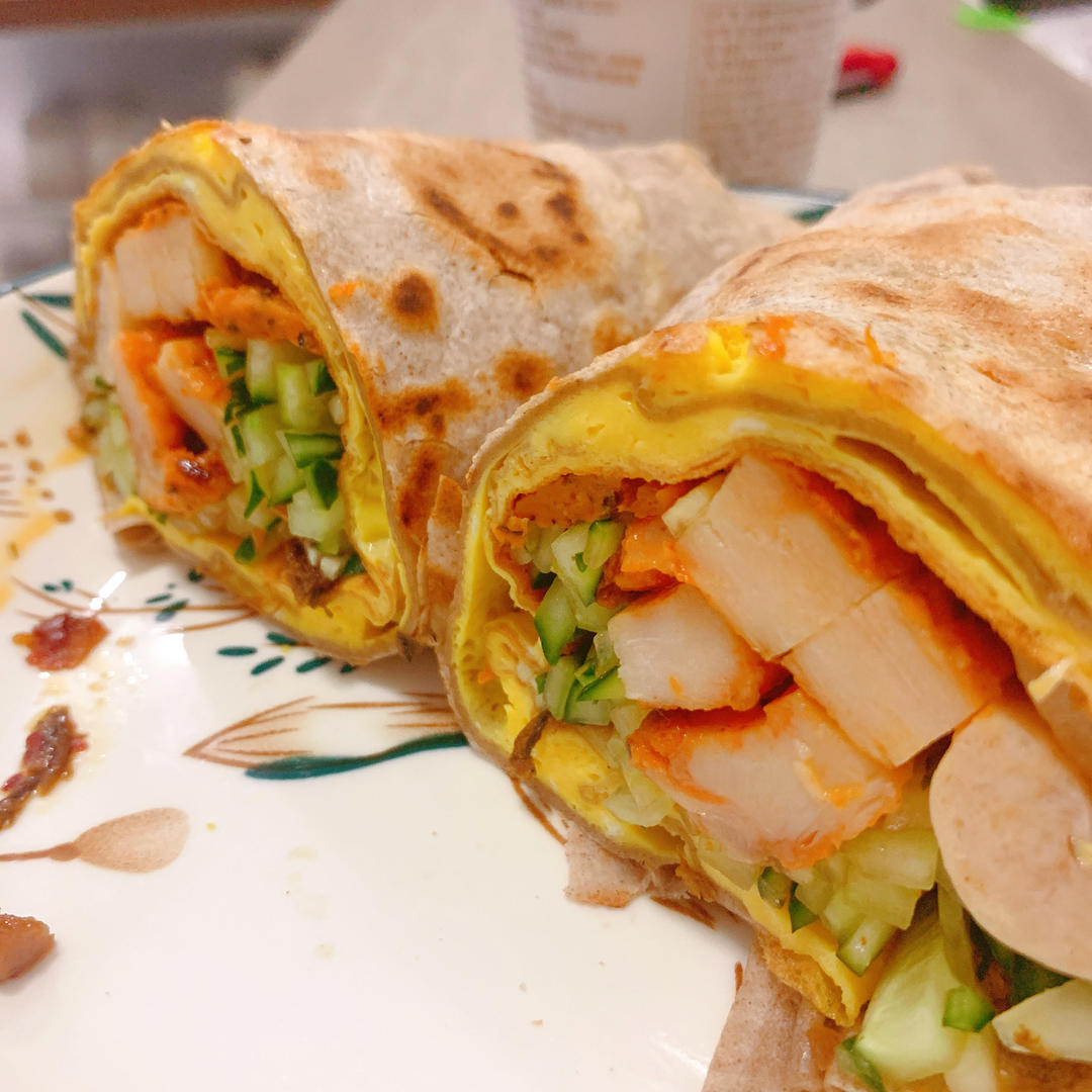 张张都鼓大泡的鸡蛋灌饼这样做不鼓大泡都难