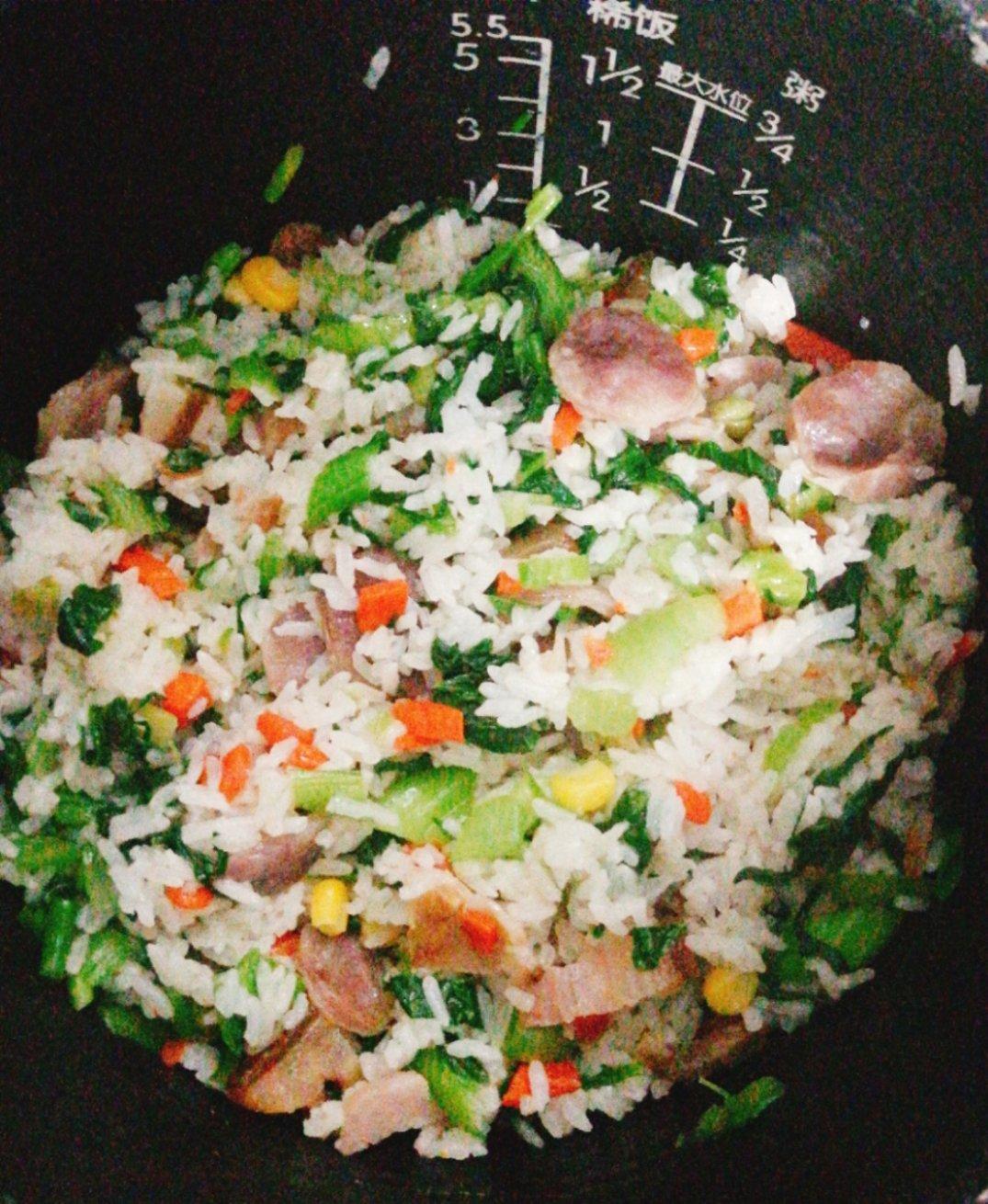 上海菜饭/上海咸酸饭（电饭煲版）