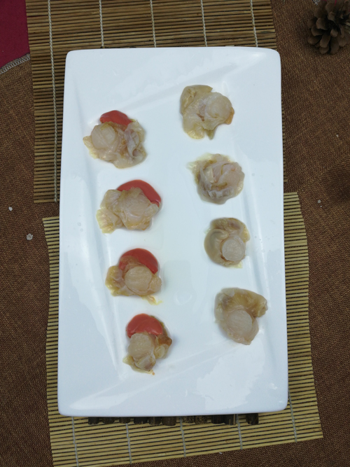 蒜蓉粉丝蒸扇贝的做法 步骤2