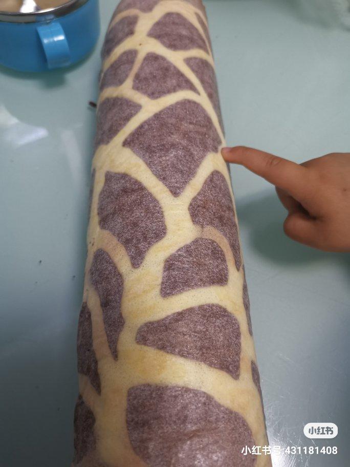 超萌长颈鹿蛋糕卷