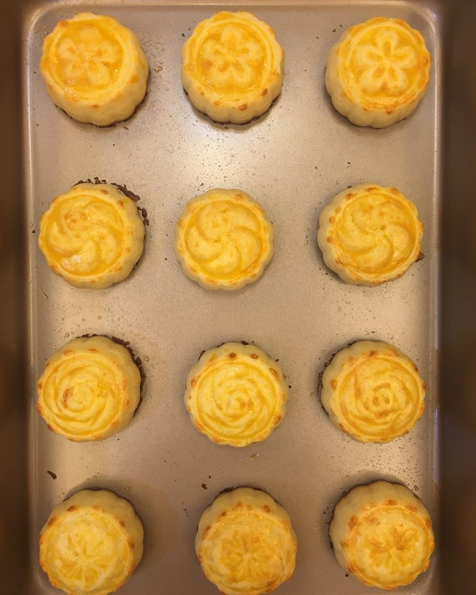 中秋的奶黄月饼，提前操练起来