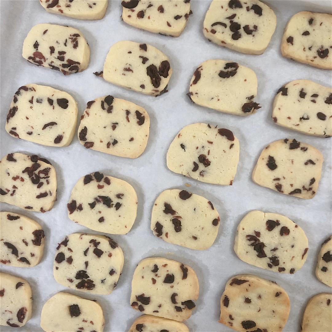 蔓越莓饼干（自用）的做法