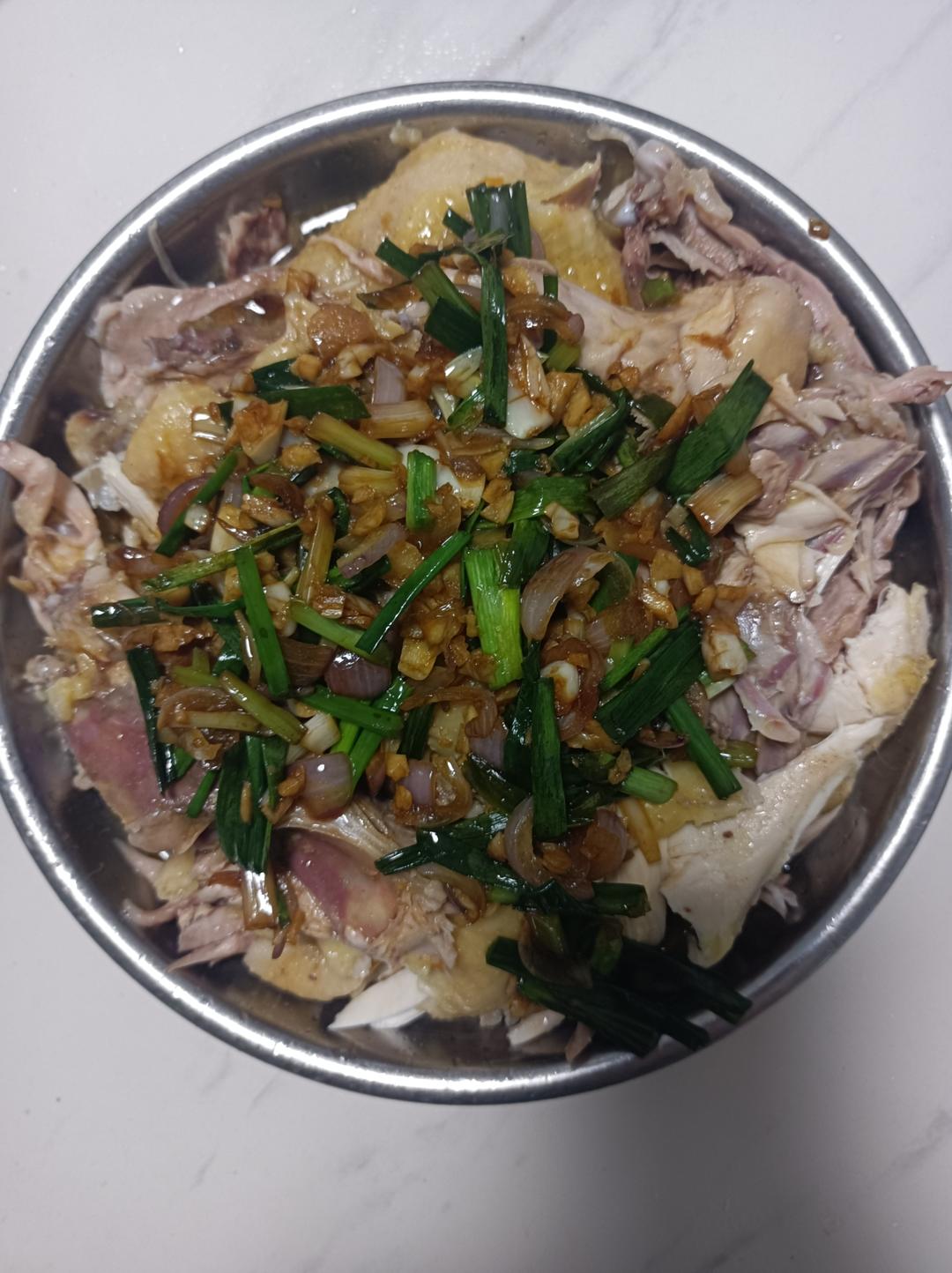 葱油鸡（姜葱鸡）简单做法全，详细到没下过厨都会做