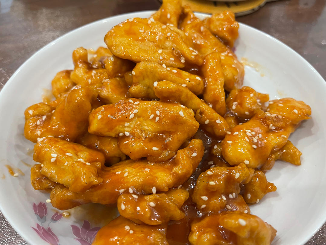 糖醋里脊 超嫩鸡胸肉版