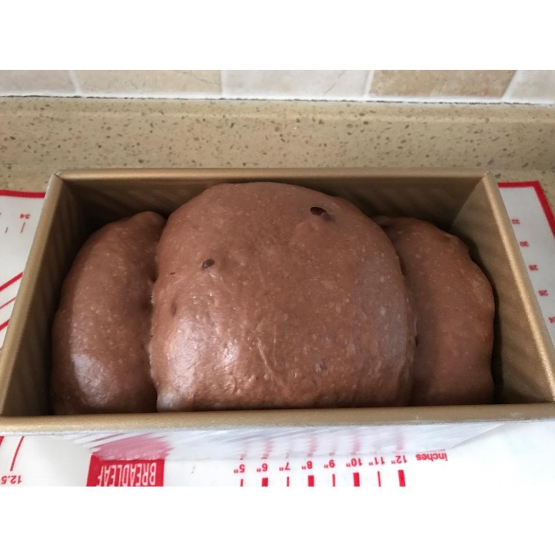 奶油巧克力吐司