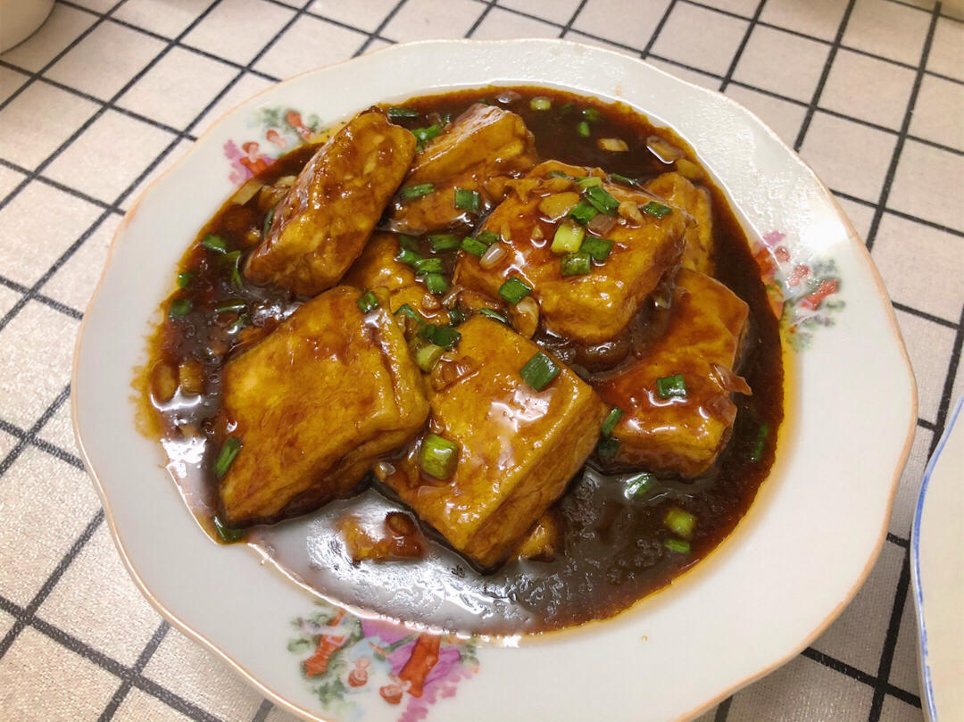 外酥里嫩【烧汁豆腐】吸饱汤汁