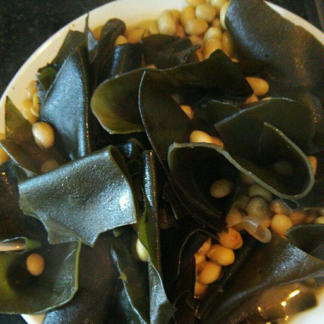 黄豆炖海带