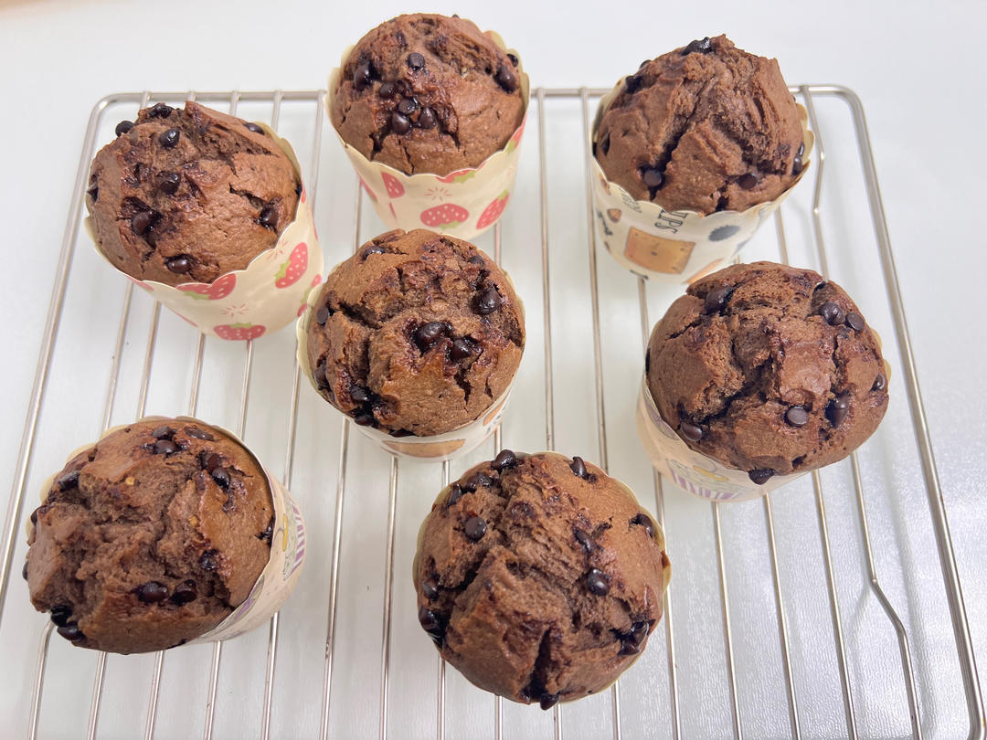 巧克力马芬纸杯蛋糕