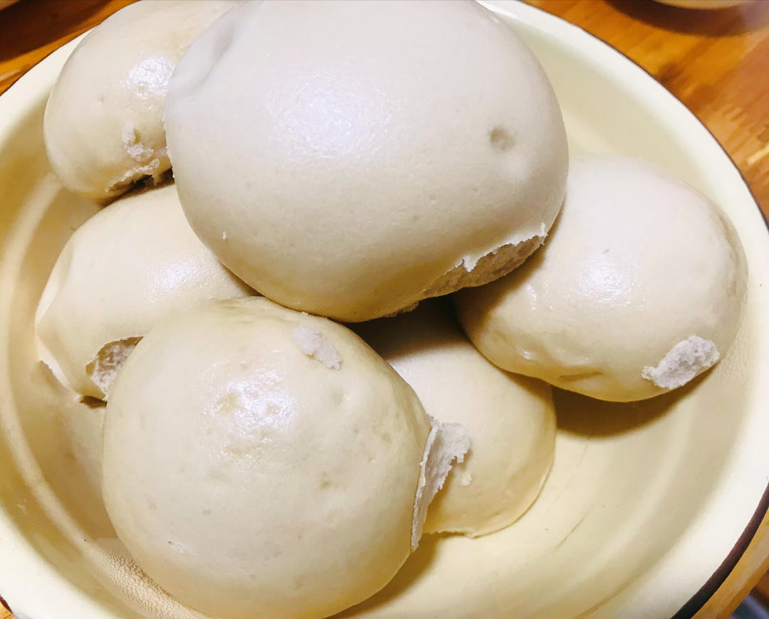 有着面包口感的红糖馒头（一次发酵）