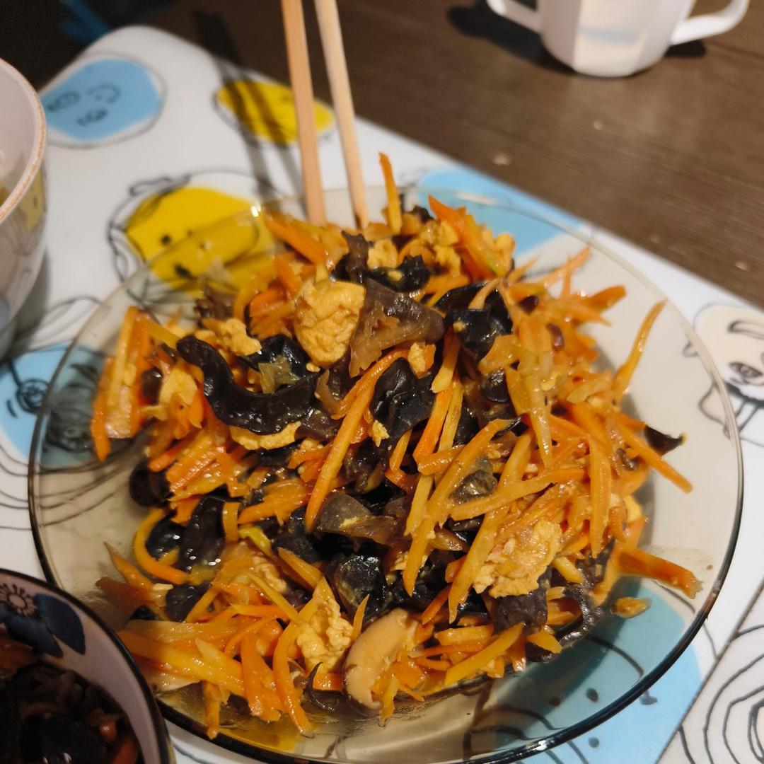 下饭菜鱼香鸡蛋