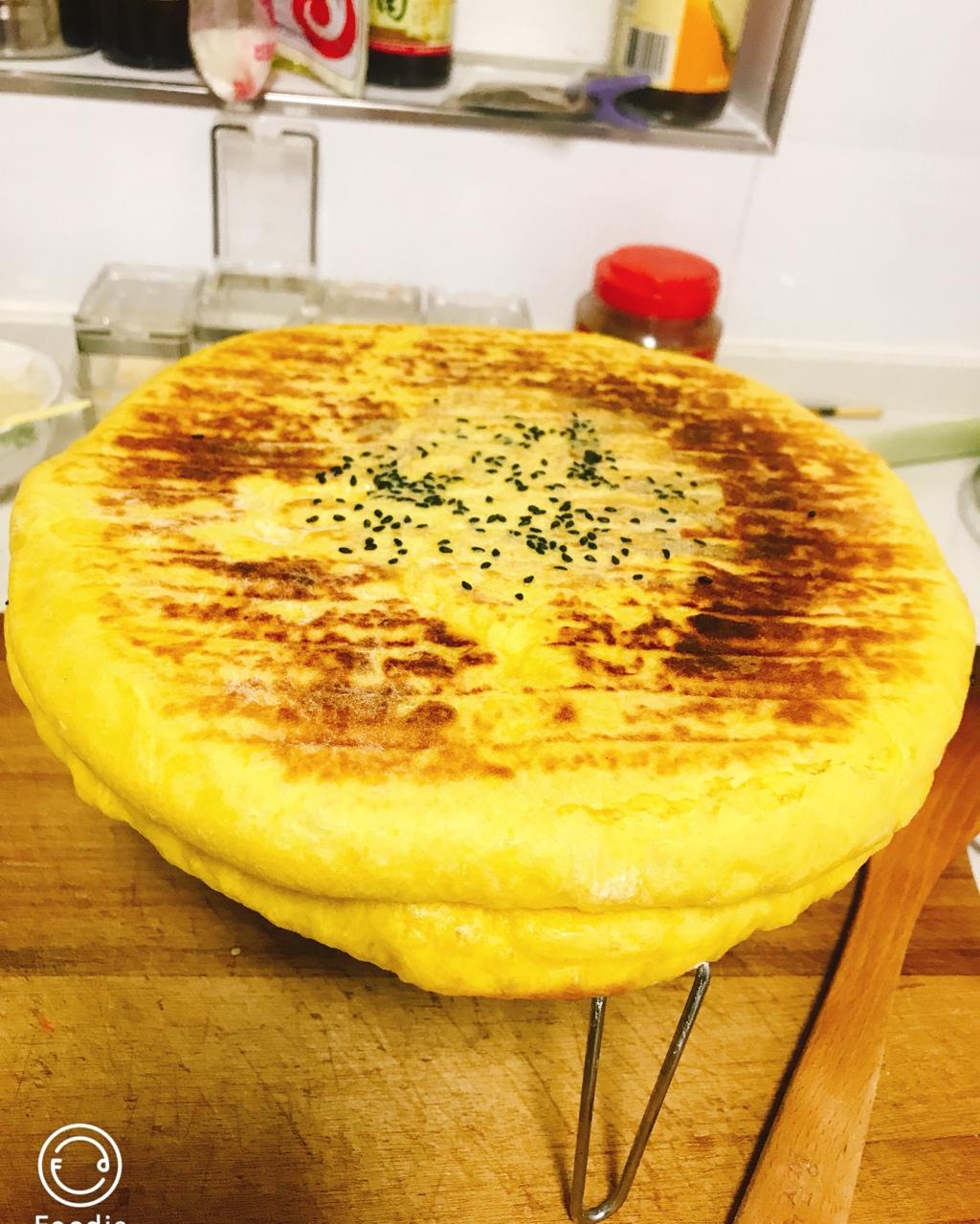 小羊加斯特飕飕做的南瓜面饼