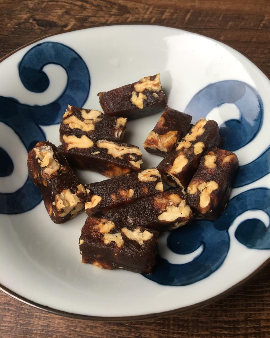 南枣核桃糕(枣泥核桃糖)