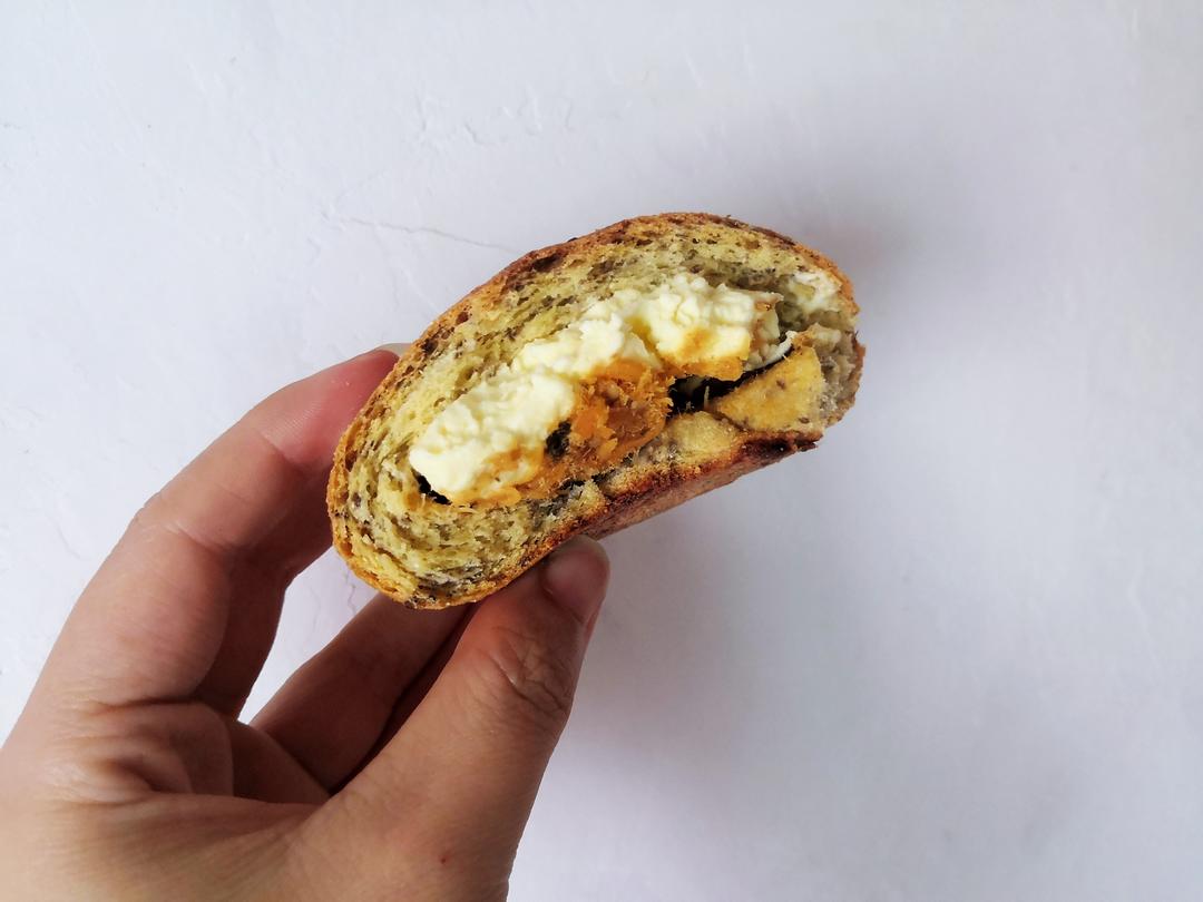 无面粉轻碳欧包的做法