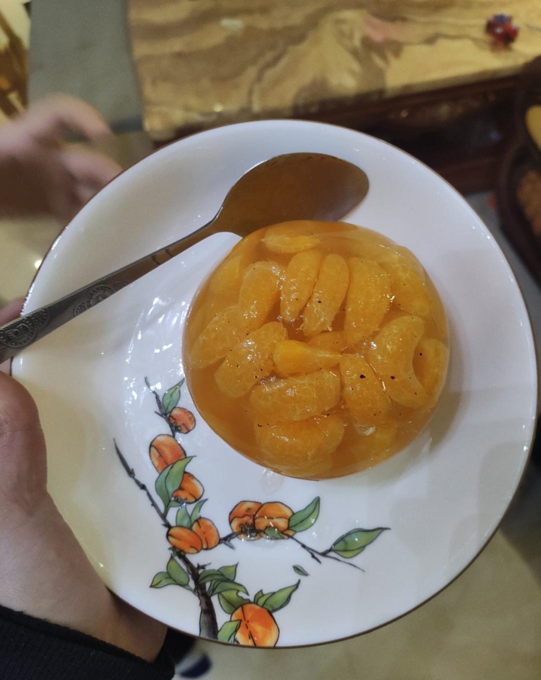 橘子果冻