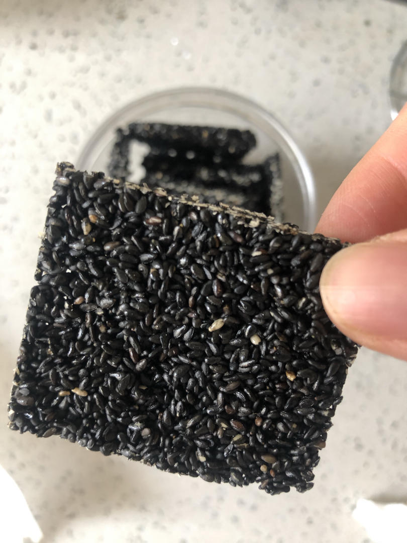 快手芝麻饼低卡零嘴（配茶佳品）