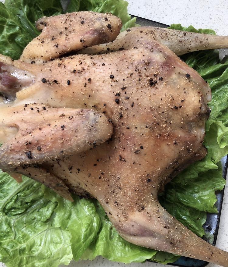 田螺姑娘超级简单不用腌制脆皮烤鸡