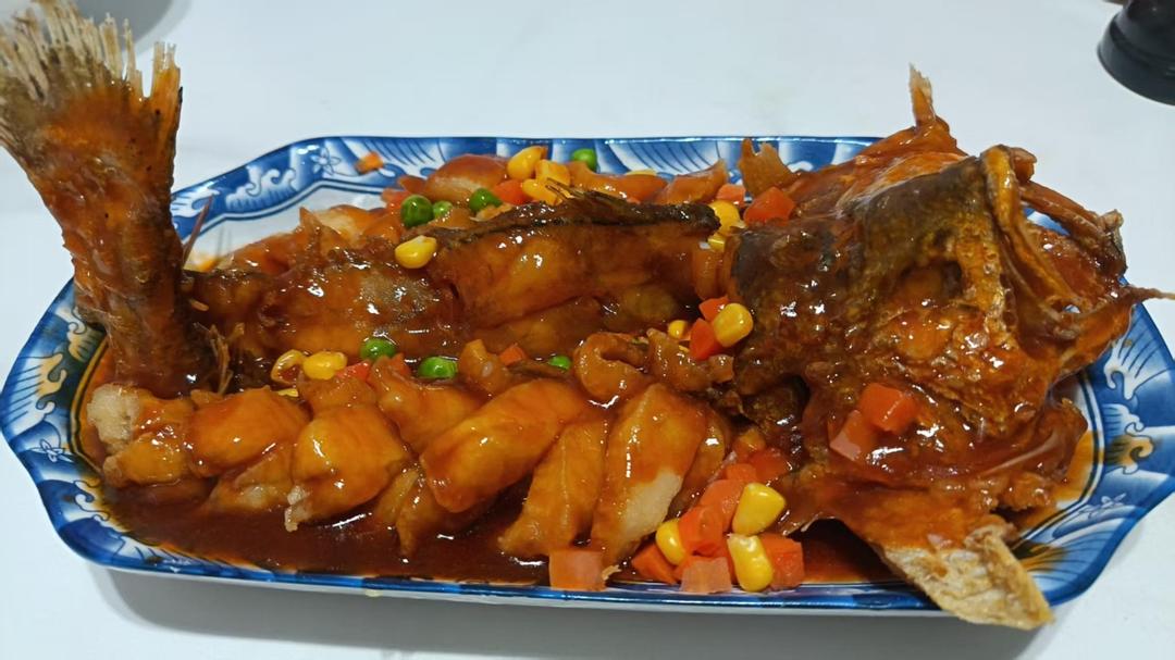 年菜必学【松鼠桂鱼】，给你多动图食谱，不信你学不会！（孔瑶原创食谱）