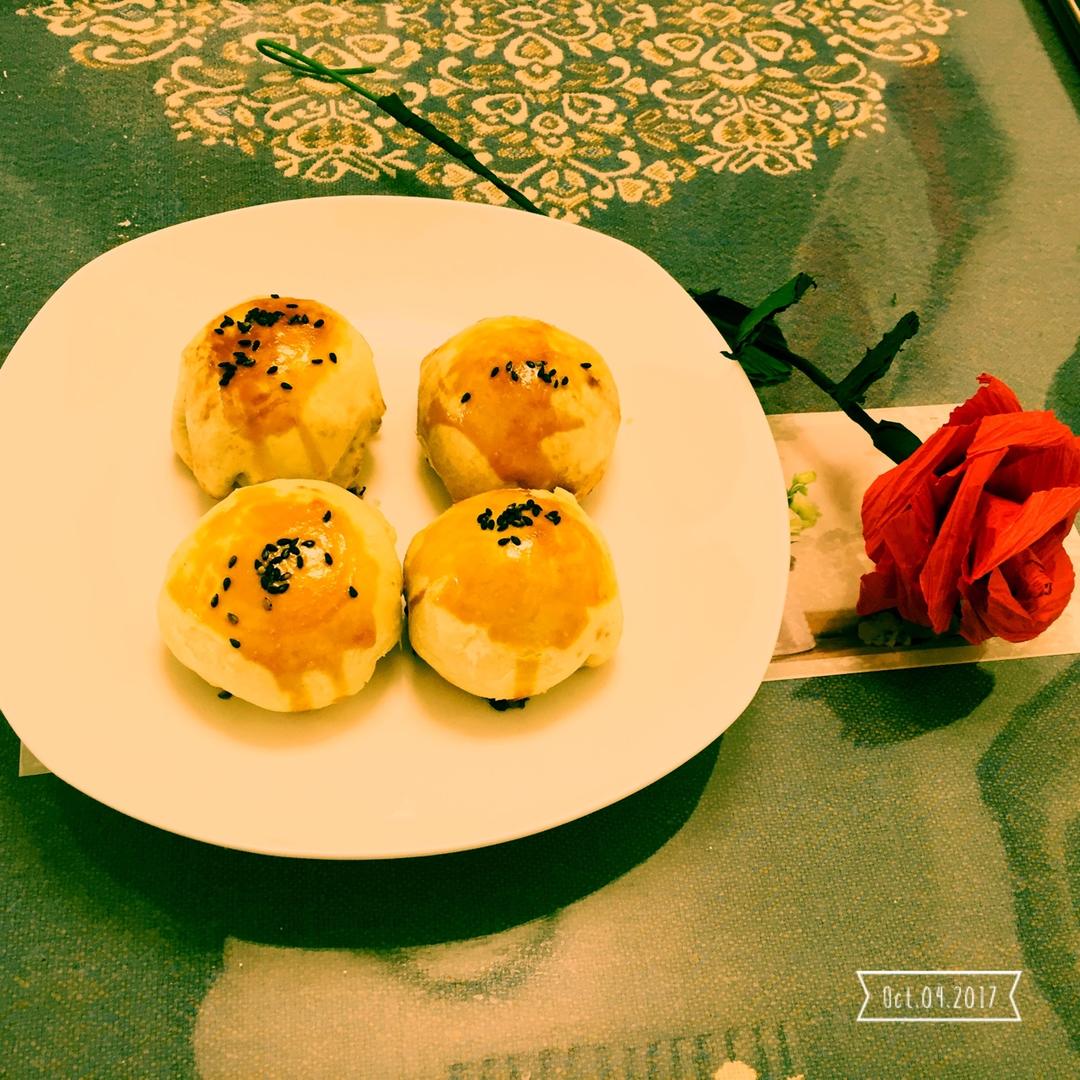 泳式鲜肉榨菜月饼