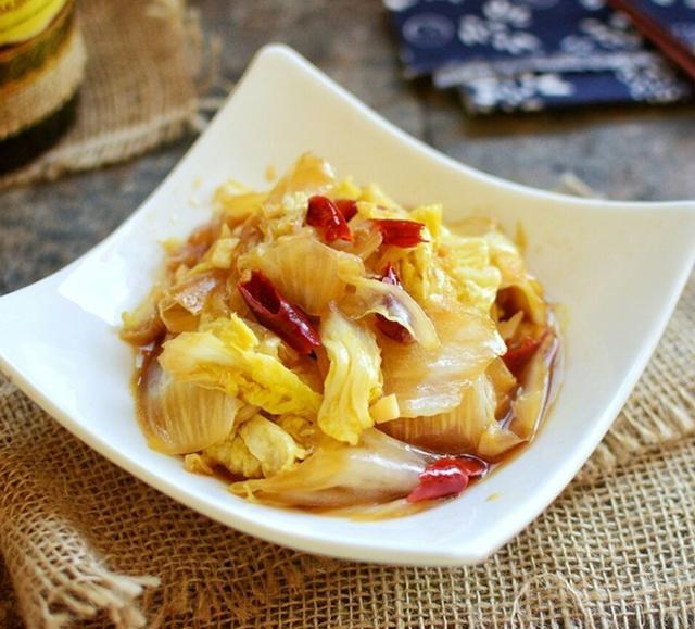 醋溜白菜的做法