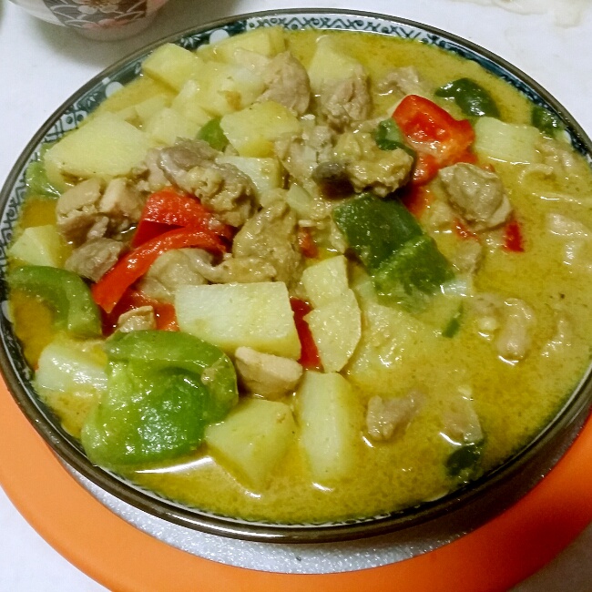 泰式绿咖喱鸡